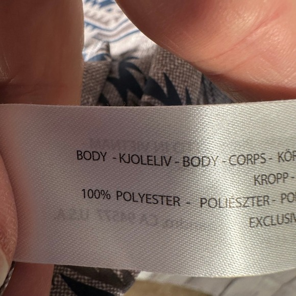 Ariat VentTEK Outbound Classic LS Shirt Grey Navy Southwestern Aztec Mens L T - Picture 6 of 14